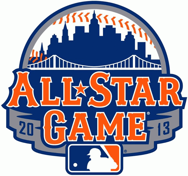 MLB All-Star Game 2013 Primary Logo iron on transfers for T-shirts